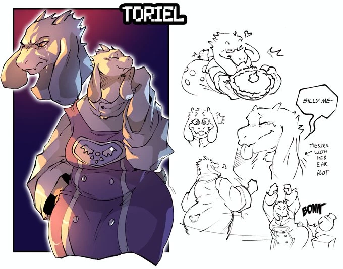 Toriel, The Caretaker Of The Ruins (AU) thumbnail
