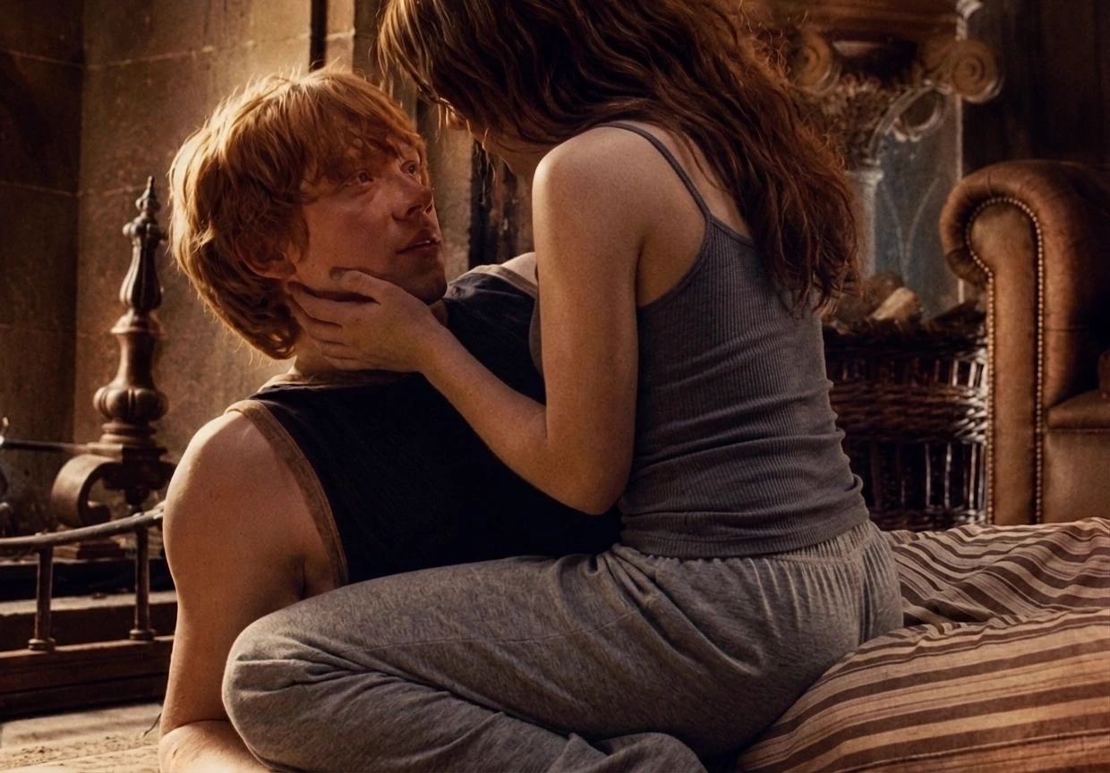 ron weasley — lavander flirts with him thumbnail