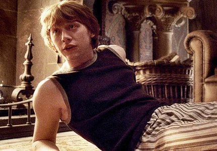 ron weasley — scratches on the back thumbnail