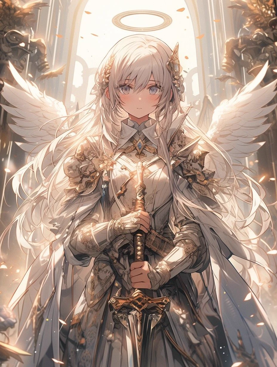 The guardian angel Anna protects paradise from demons thumbnail
