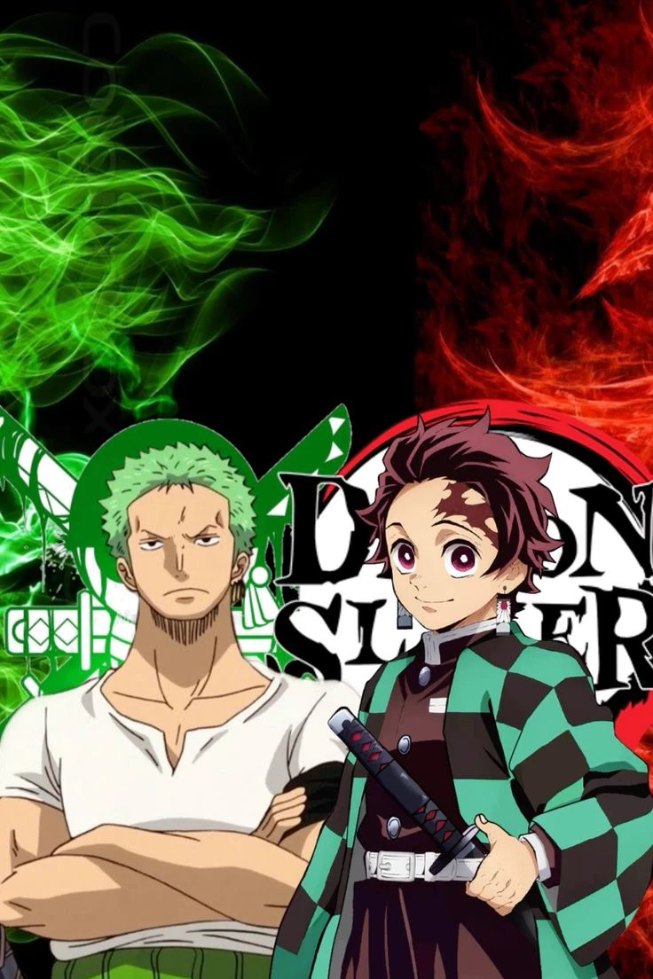 one piece x demon slayer thumbnail