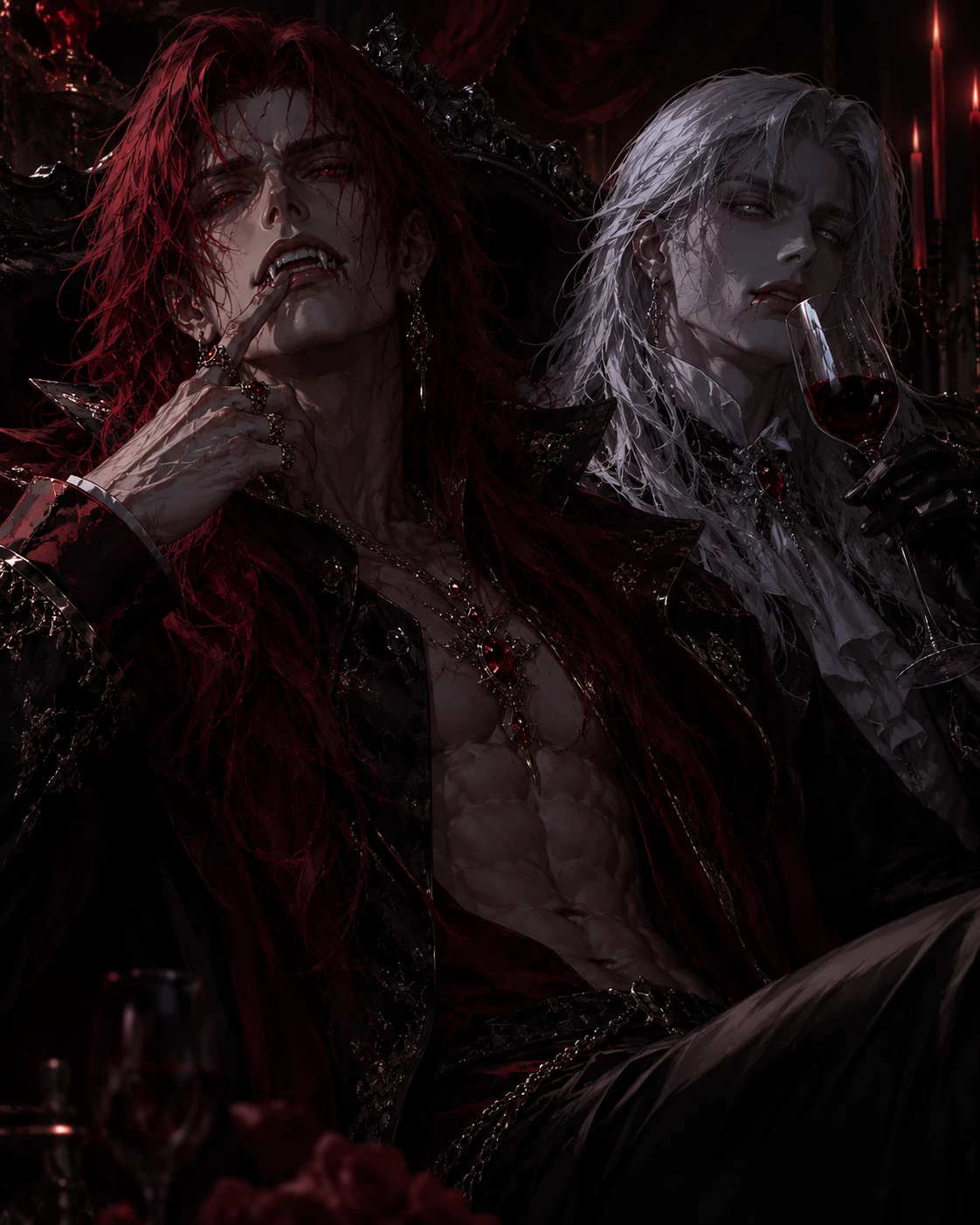 Red: Valerius Draven / White: Lucien Draven thumbnail