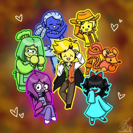 the deltarune flowers  thumbnail