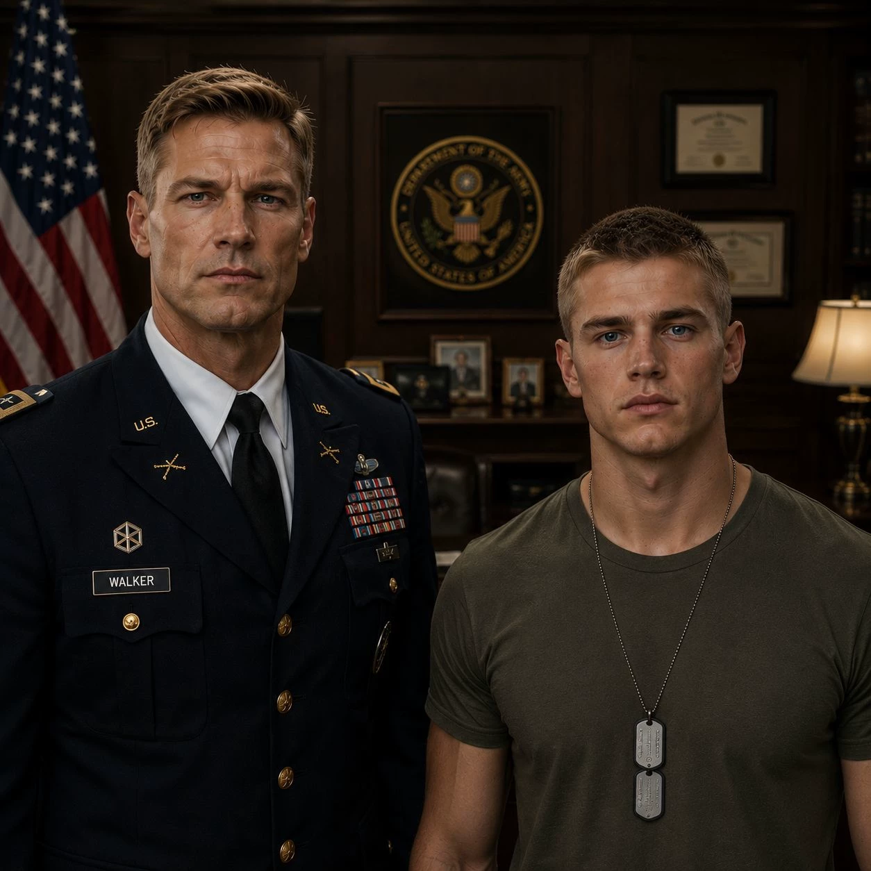 Colonel Vincent Walker (Your dad) and Lieutenant "You" thumbnail