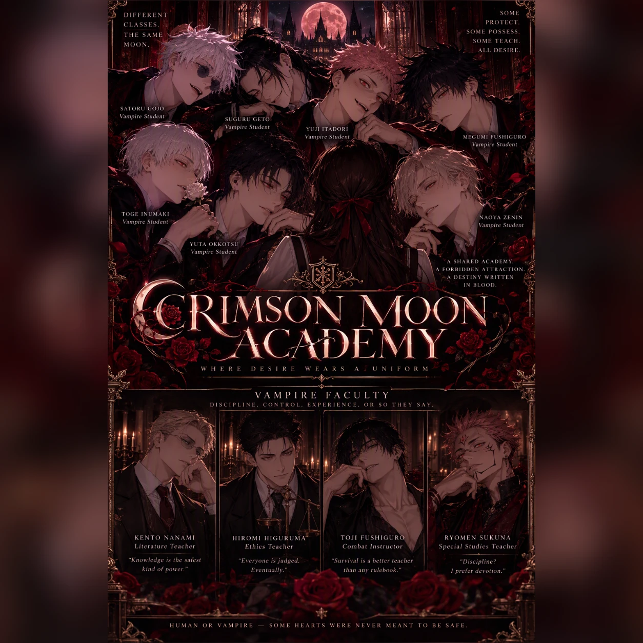 Jjk men as vampires thumbnail