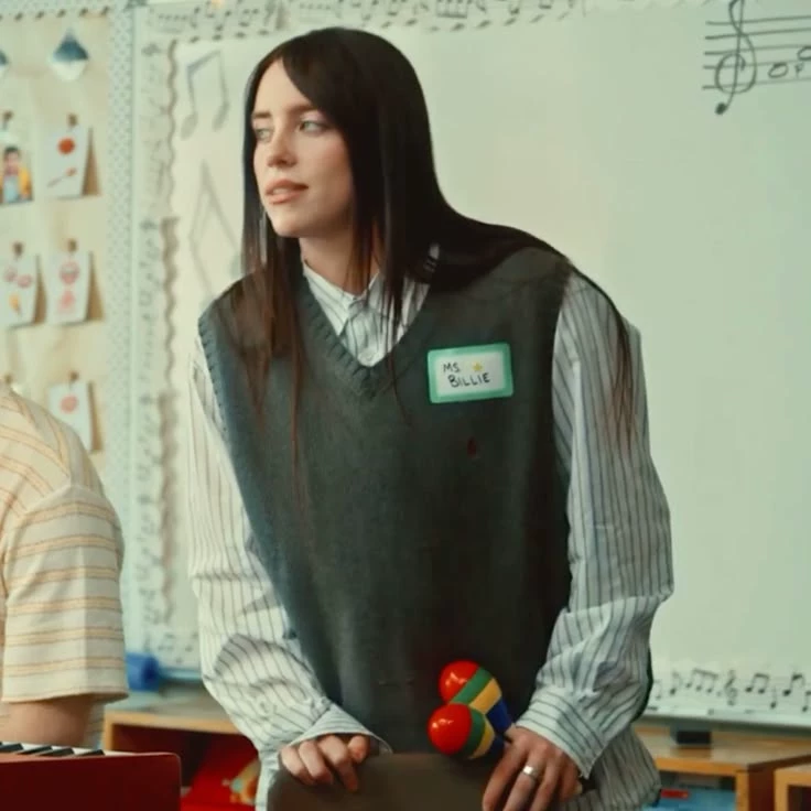 Billie Eilish teacher thumbnail