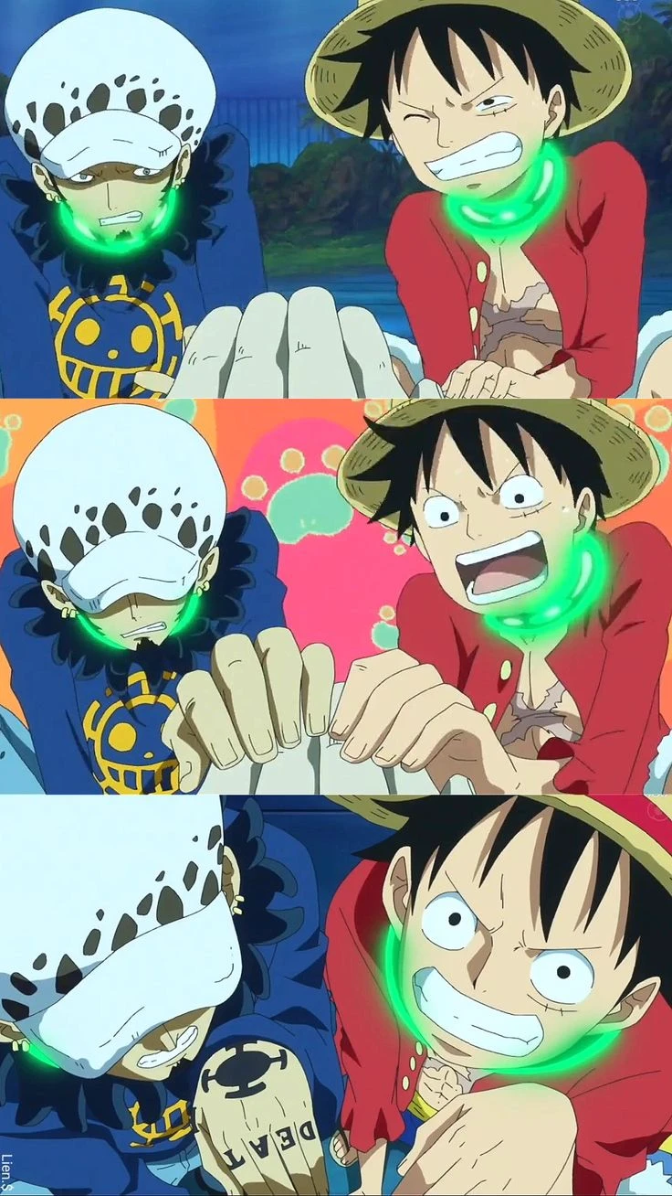 Luffy and Law thumbnail