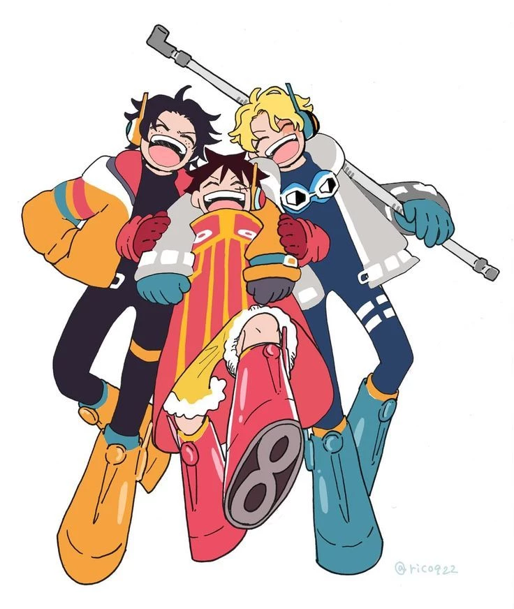 Luffy, Sabo, and Ace thumbnail