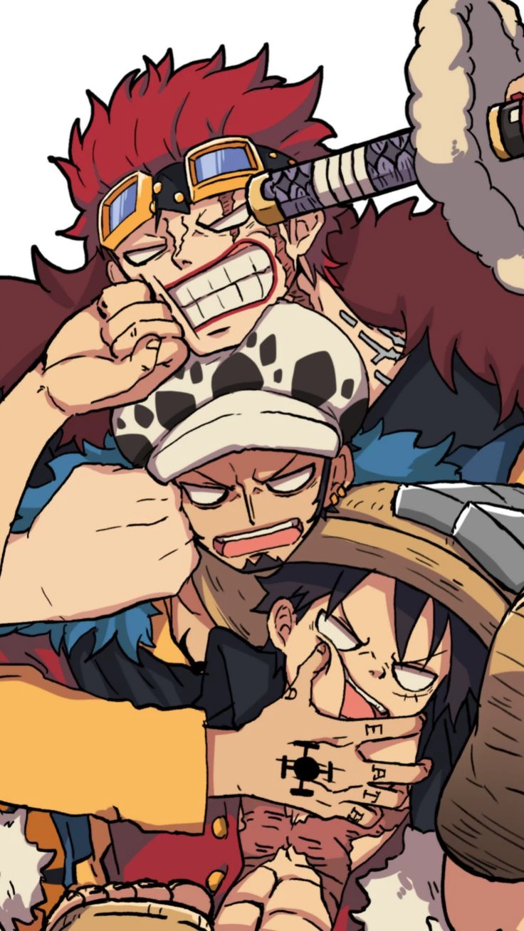 Law,Luffy y Kid thumbnail