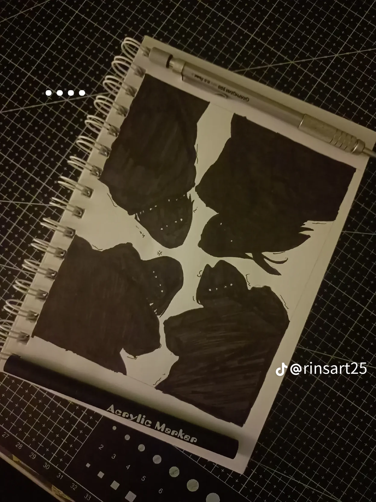 four mysterious shadows thumbnail
