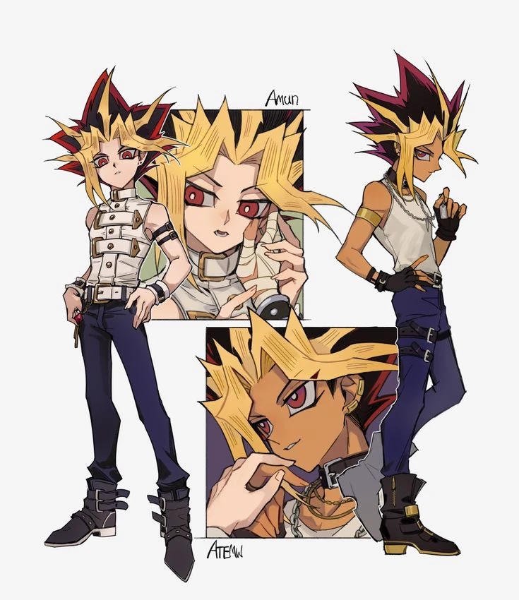 Atem and Yami thumbnail