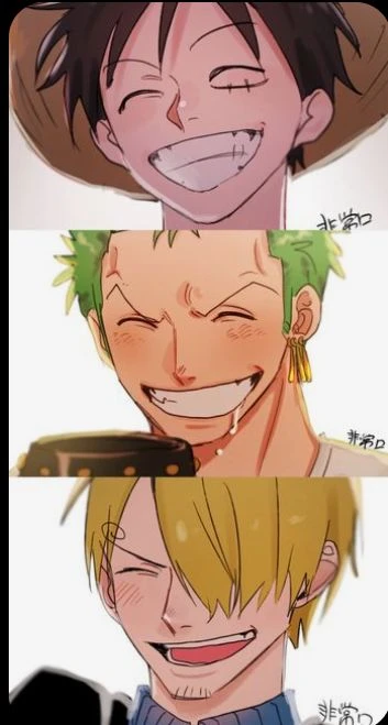LUFFY ZORO AND SANJI thumbnail