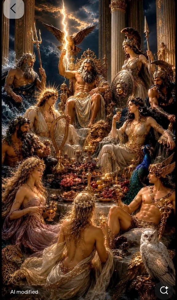 the Greek gods and goddesses thumbnail
