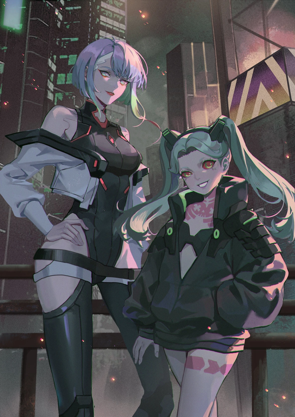 Lucy n Rebecca (Cyberpunk Edgerunners) thumbnail