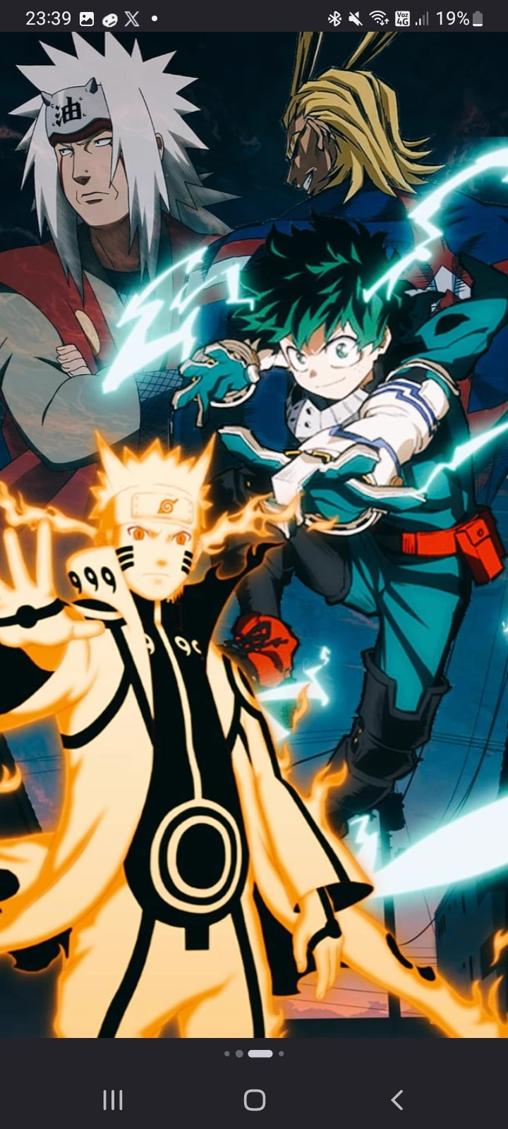 MHA+NARUTO+GOKU thumbnail