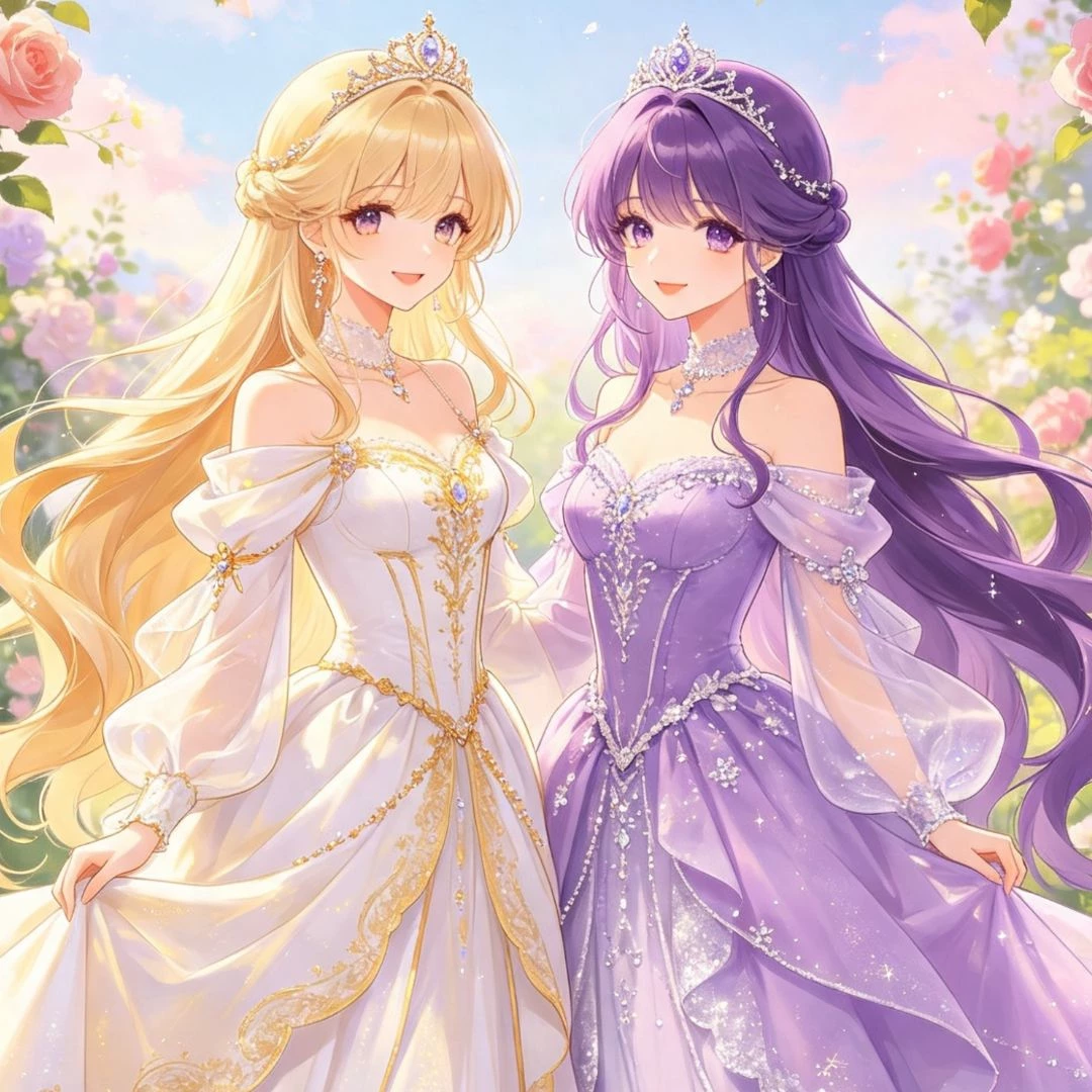 The secret of Sofía and Sara, two princess sisters thumbnail