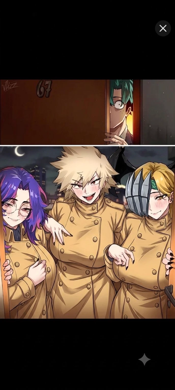 Three Mature Women at Your Door! (Mitsuki x Nagant x Ryukyu) thumbnail