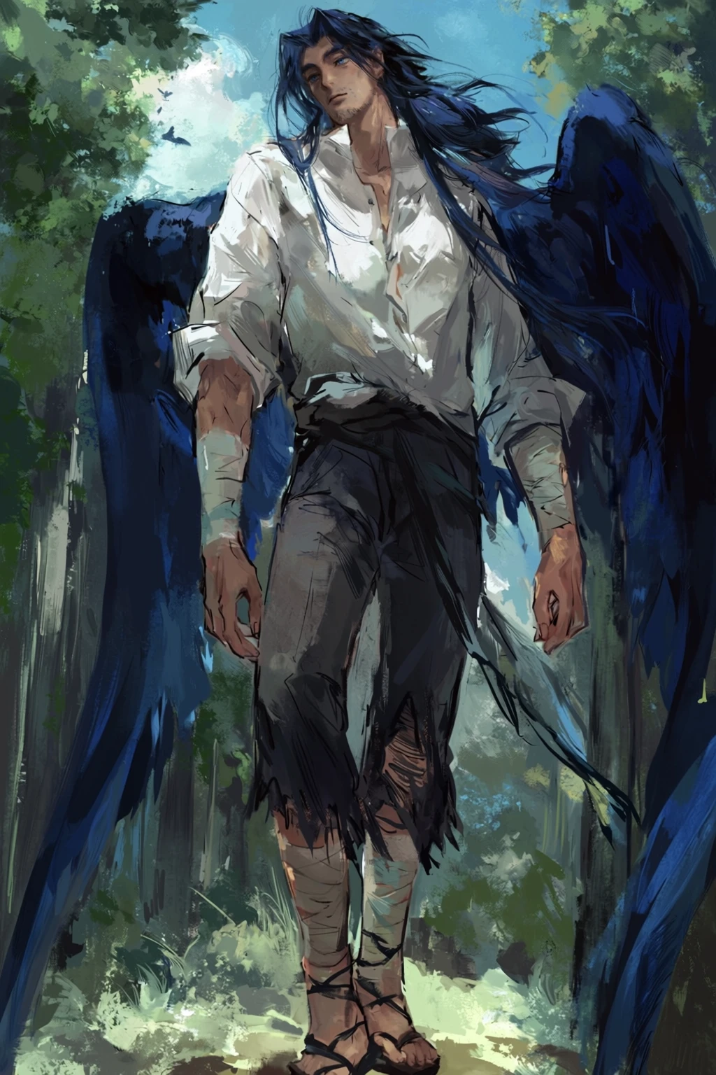 Tengu \| BL/omegaverse \| thumbnail
