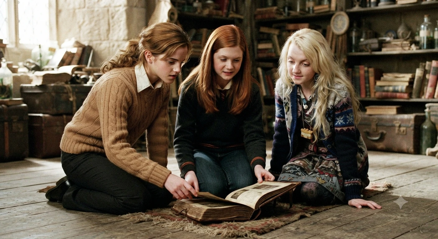 Hermione, Ginny, Luna thumbnail