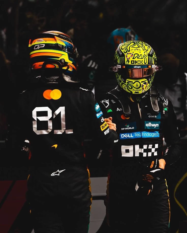 Lando Norris and Oscar Piastri  thumbnail