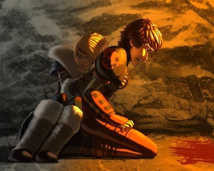 Astrid and Hiccup {BL🏳️‍🌈). thumbnail