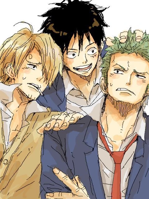 Zoro Sanji and Luffy thumbnail