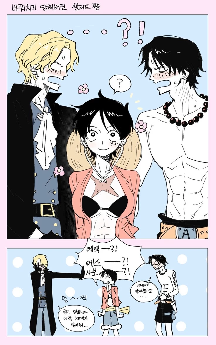 Sabo Ace y Luffy (tu) fem thumbnail