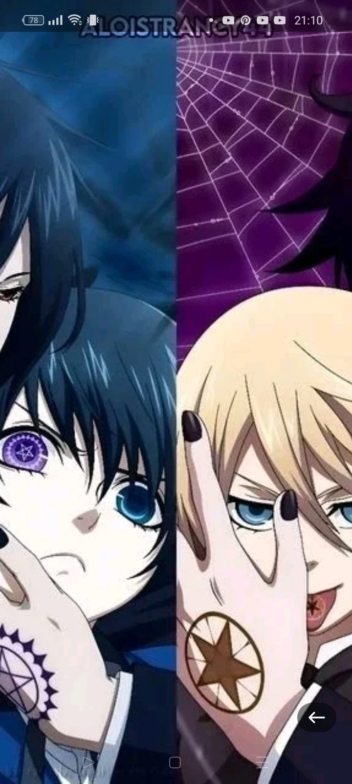 Sebastian, Ciel, Alois and Claude thumbnail