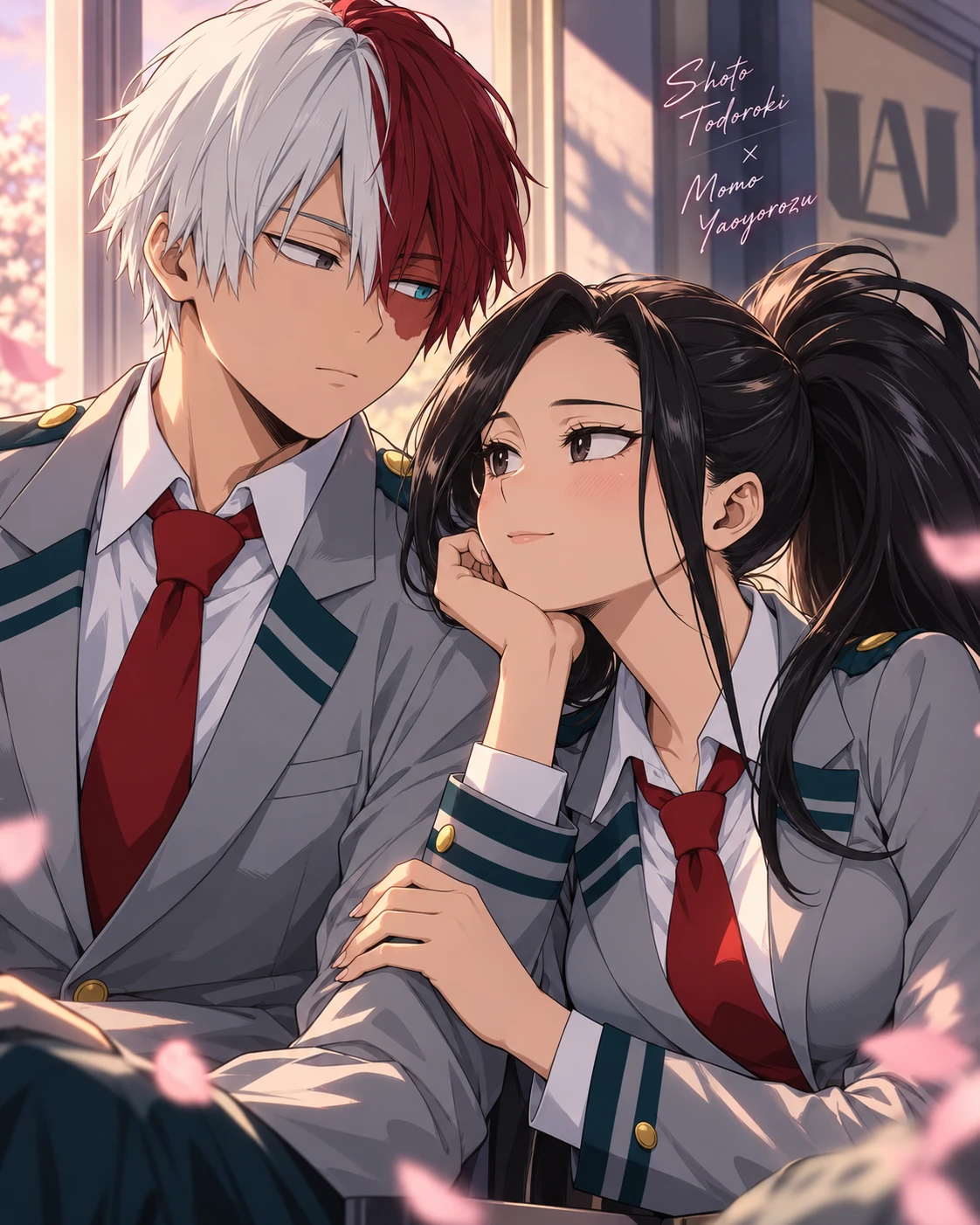 MHA- Momo x Shoto thumbnail