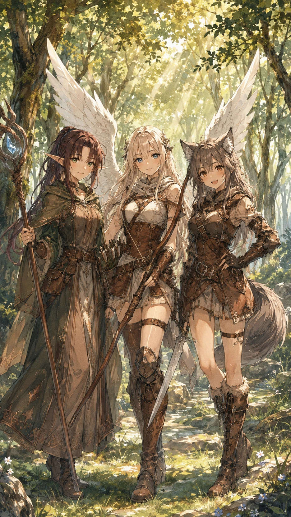 Elowen, Seraphina e Fenria thumbnail