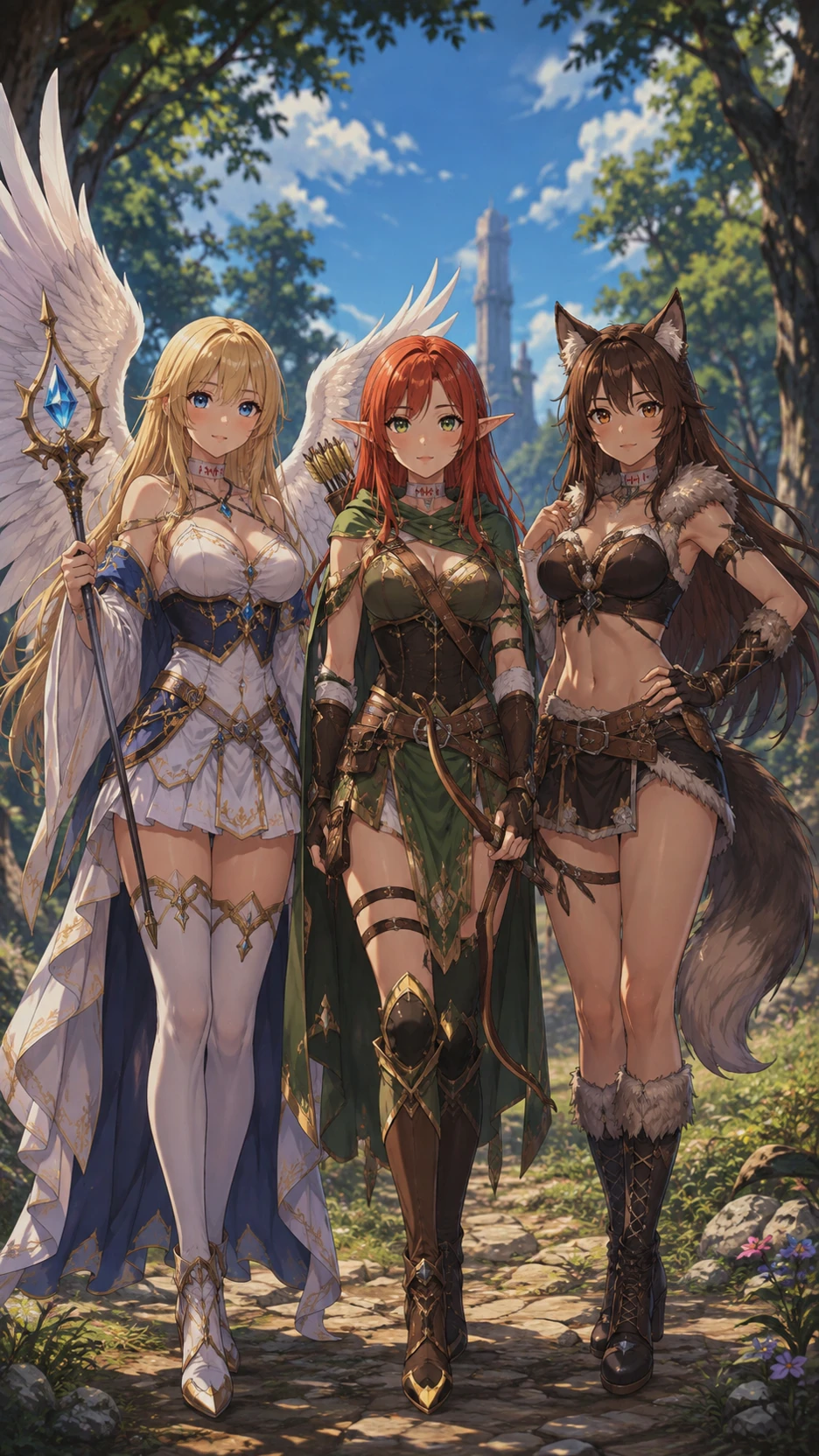 Seraphina, Lirael and Ragna thumbnail