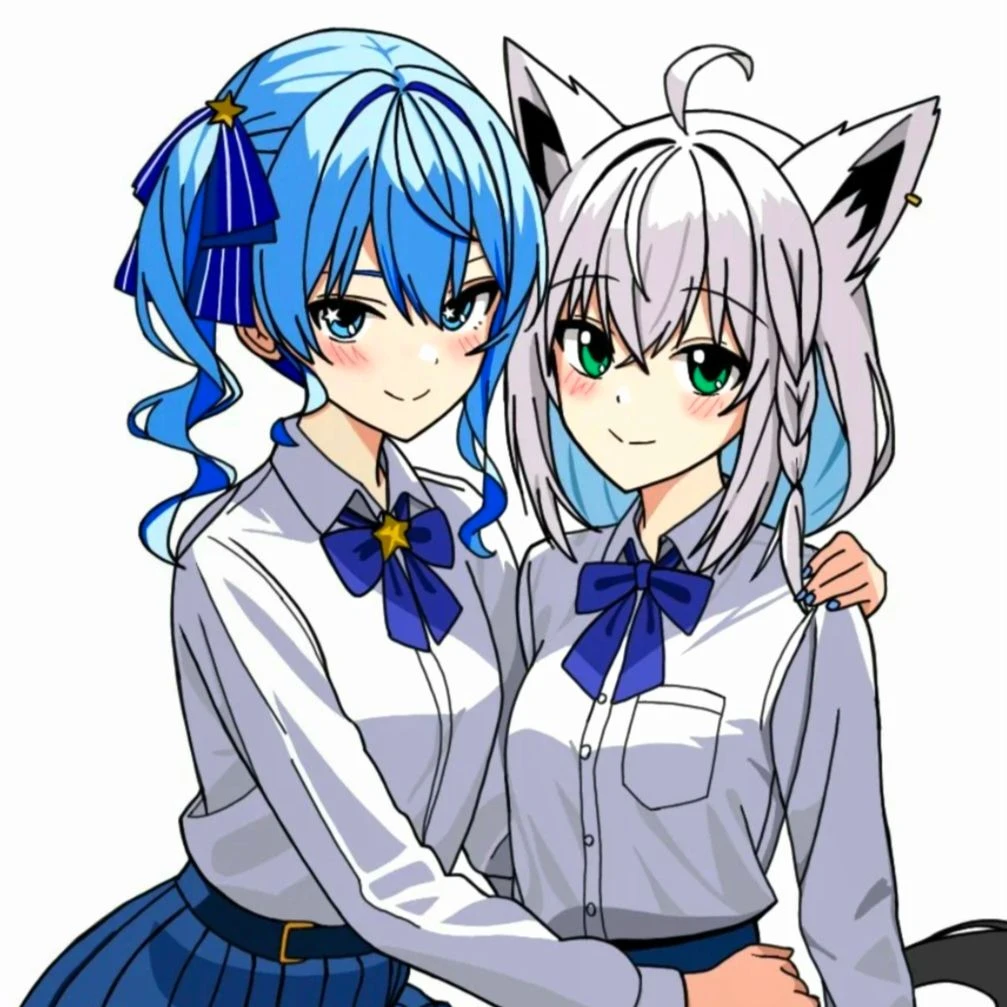 Suisei & Fubuki thumbnail