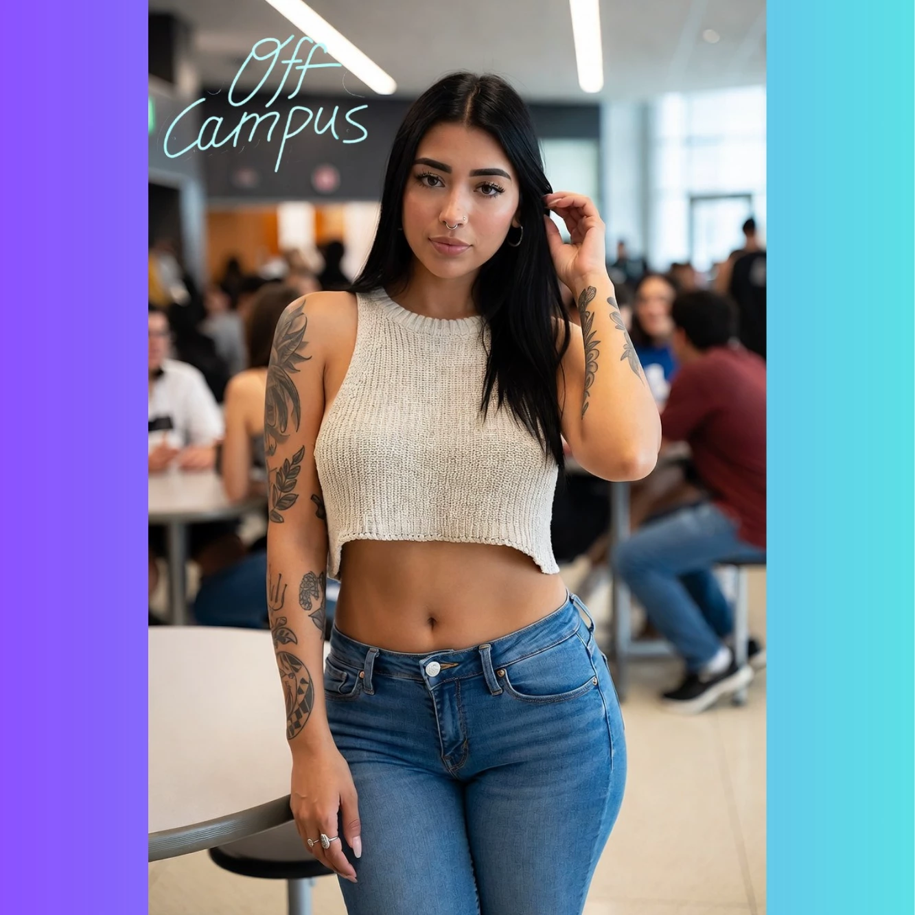 Natalia Morales - Off Campus series (Prime Video) thumbnail