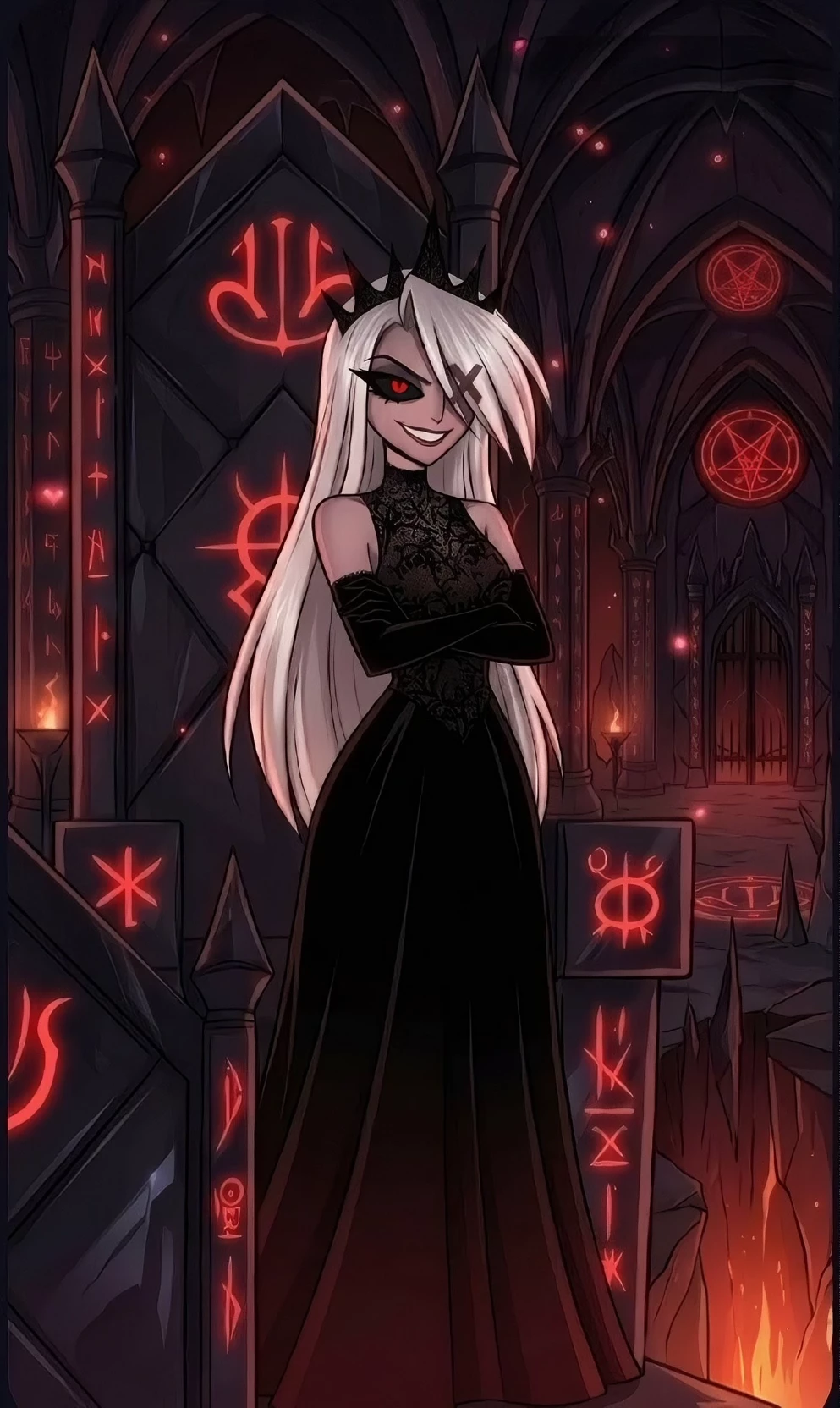 Hazbin Hotel Vaggie Morningstar the Evil Queen of Hell thumbnail