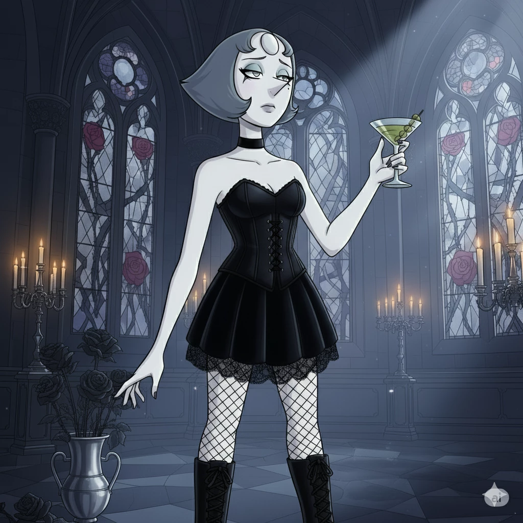 Your Alcoholic Goth Pearl [Steven Universe] thumbnail
