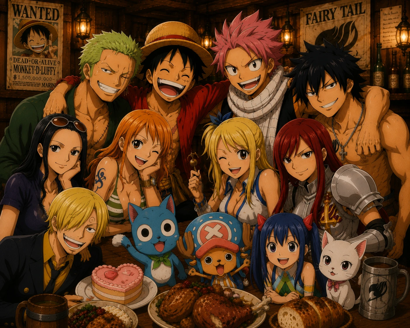 Straw Hats meet Fairy Tail thumbnail