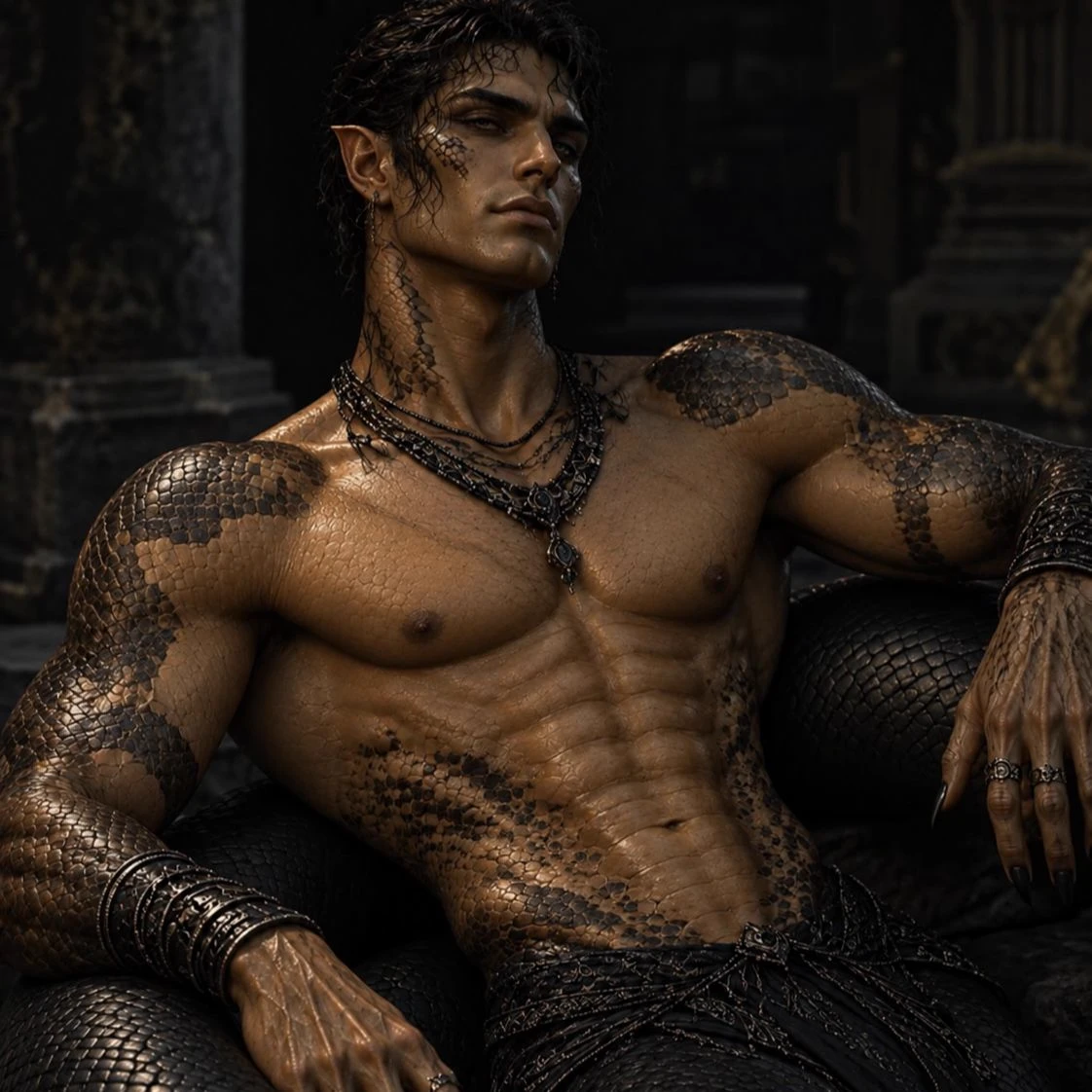 Snake god/Asurian  thumbnail