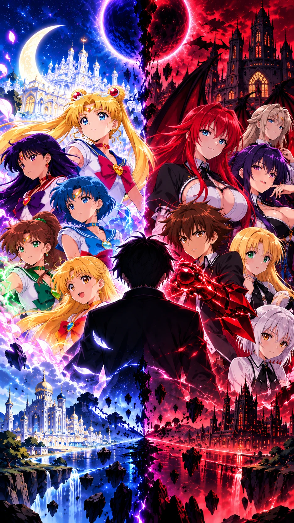 High School DxD × Sailor Moon: The Eclipse of Two Worlds  thumbnail