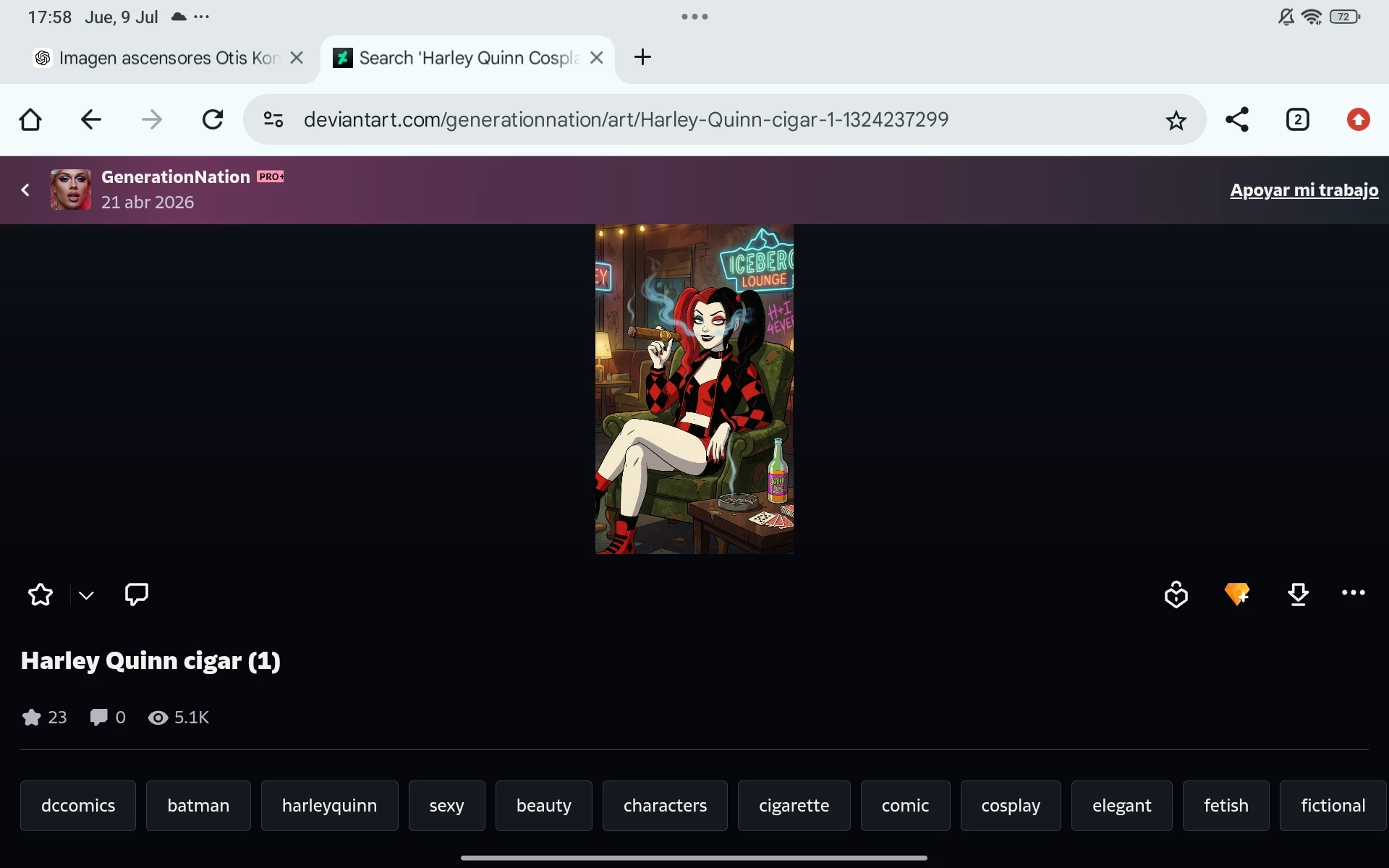 The perfect Harley Quinn thumbnail