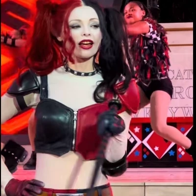 The Harley Quinn of Warner Park in Madrid 🇪🇸♥️ thumbnail