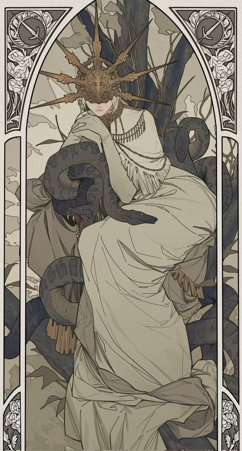 The Thorn-Crowned One(wlw, sacrifice X ancient creature) thumbnail