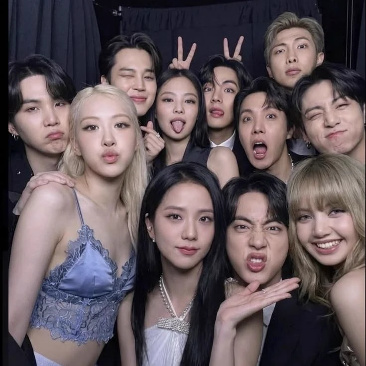 BTS and blackpink thumbnail