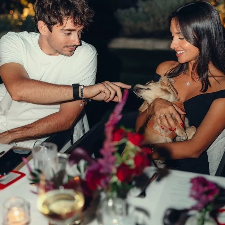 Charles leclerc and Alexandra thumbnail