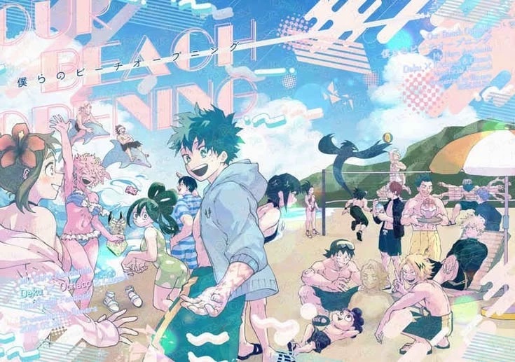 MHA: Beach day with Class A-1 thumbnail