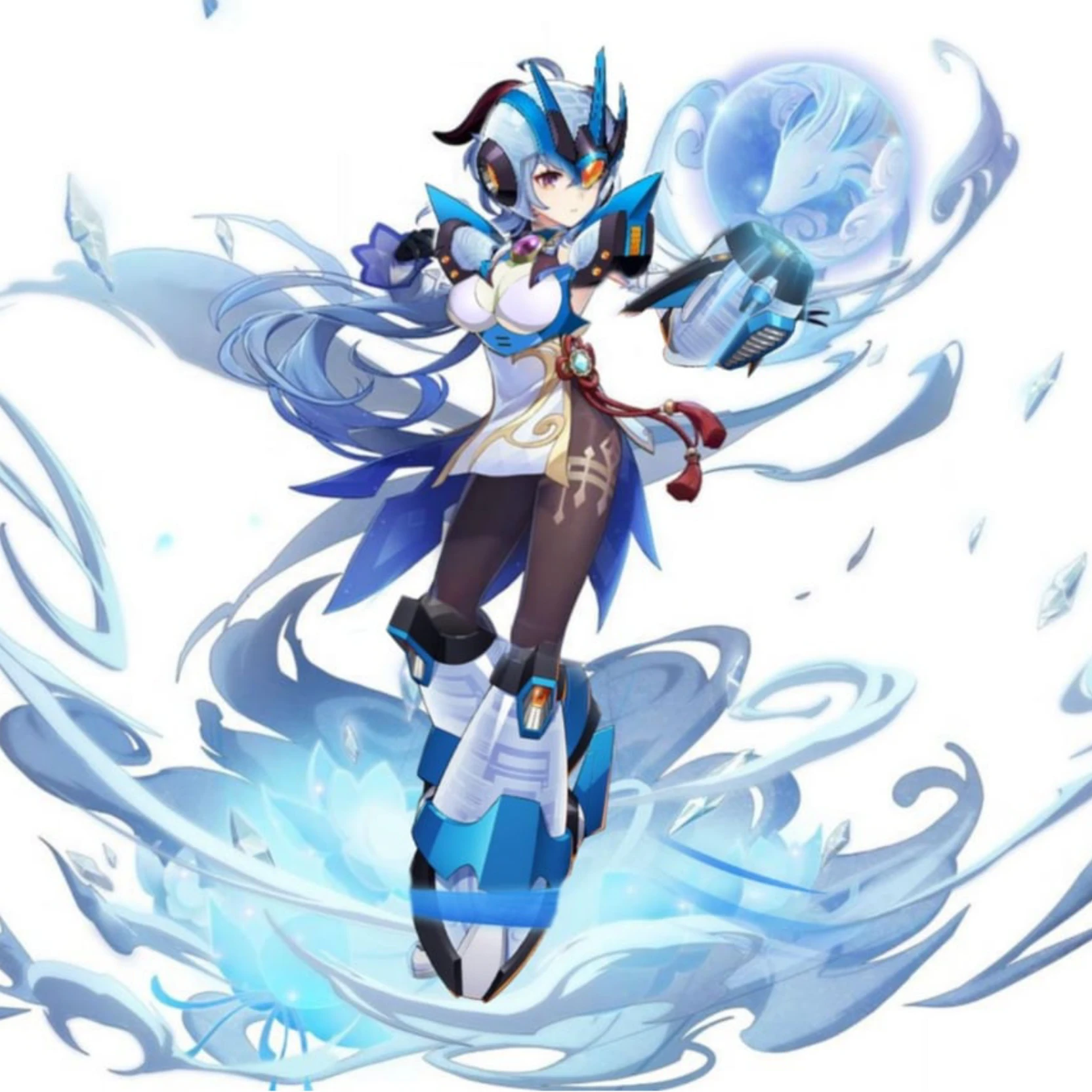 Ganyu as a MegaMan Robot Master thumbnail