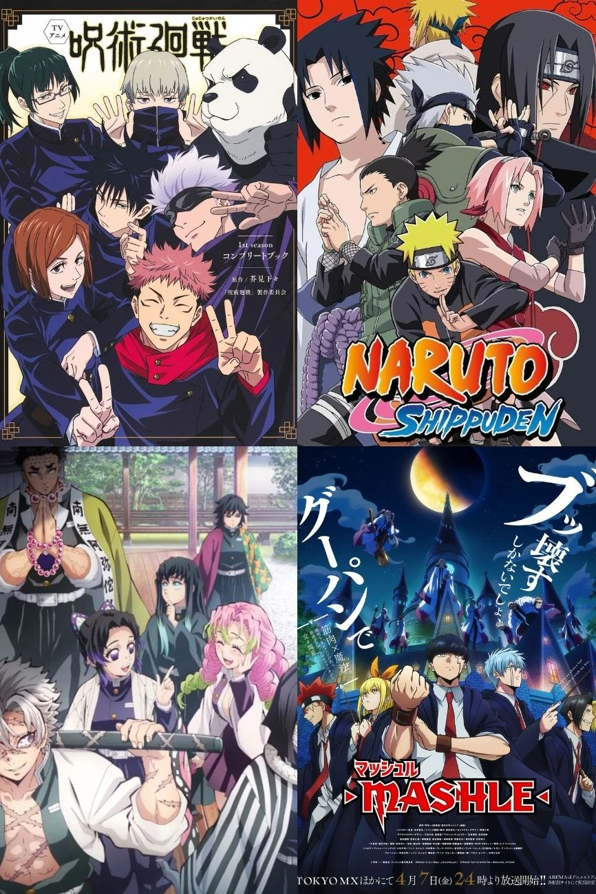 JJK X NARUTO X MASHLE X KNY  thumbnail