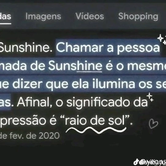 Sunshine