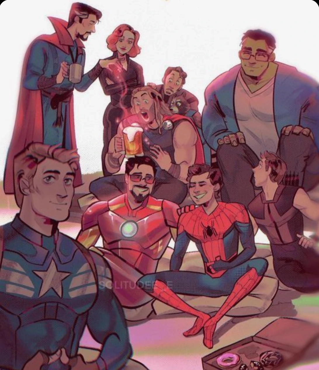 Avengers x hybrid user thumbnail