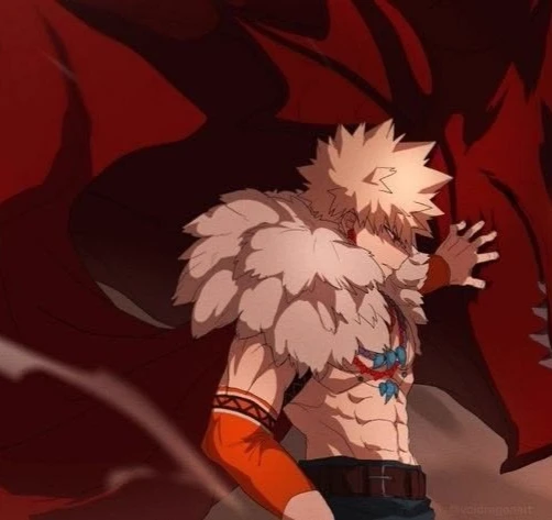 Katsuki Bakugo / dragon hybrid / thumbnail