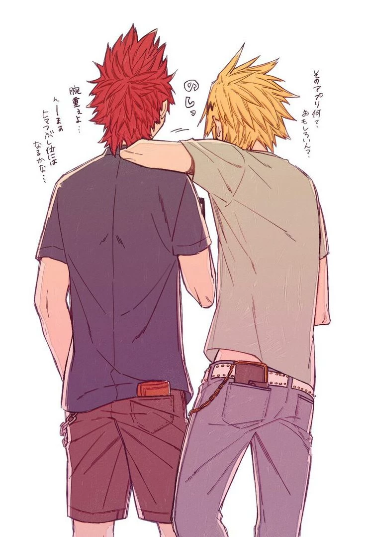 Kirishima and Kaminari thumbnail